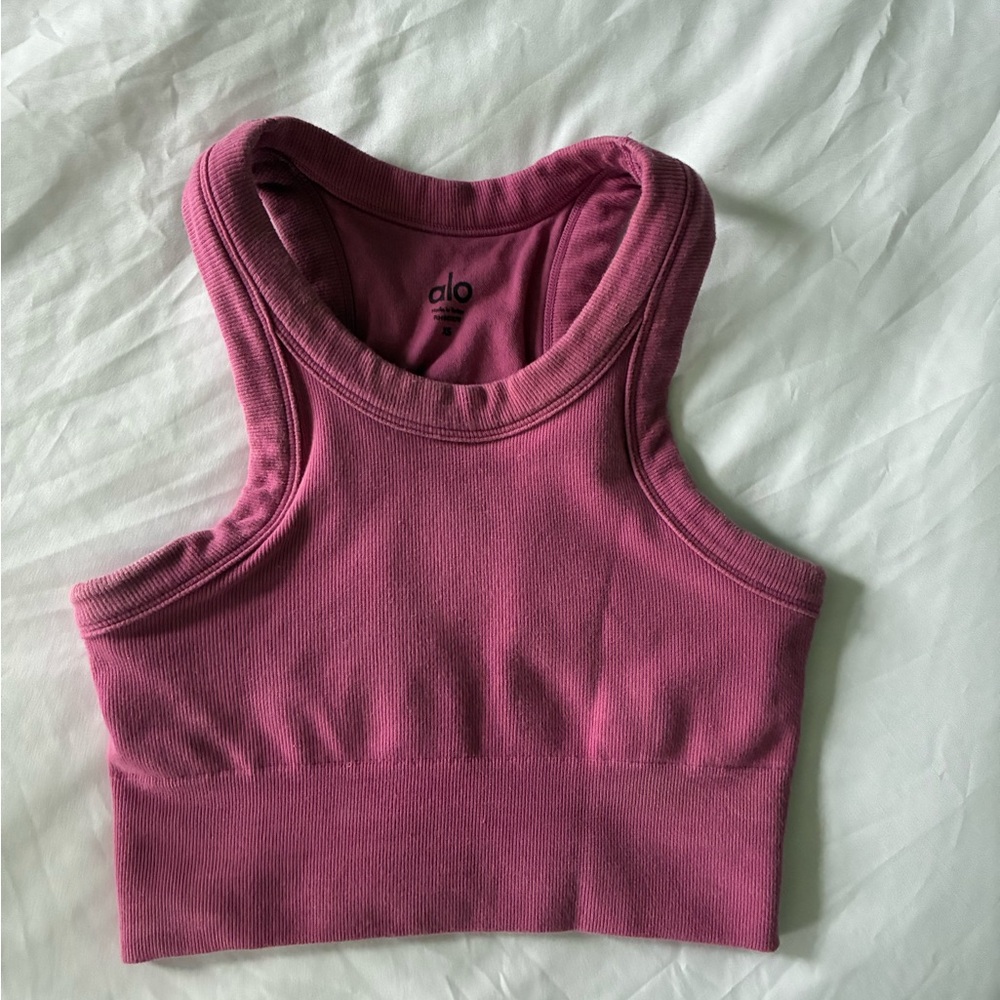 ALO Yoga Seamless Delight High Neck Bra